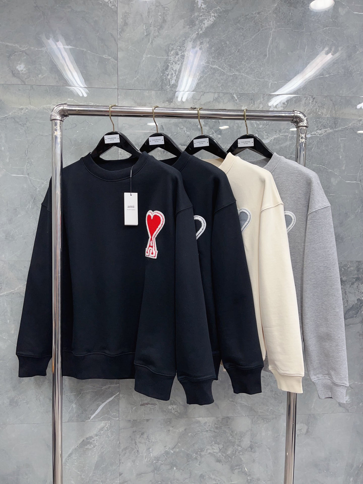 Black, Grey and White Jersey - FashionHype.xyz