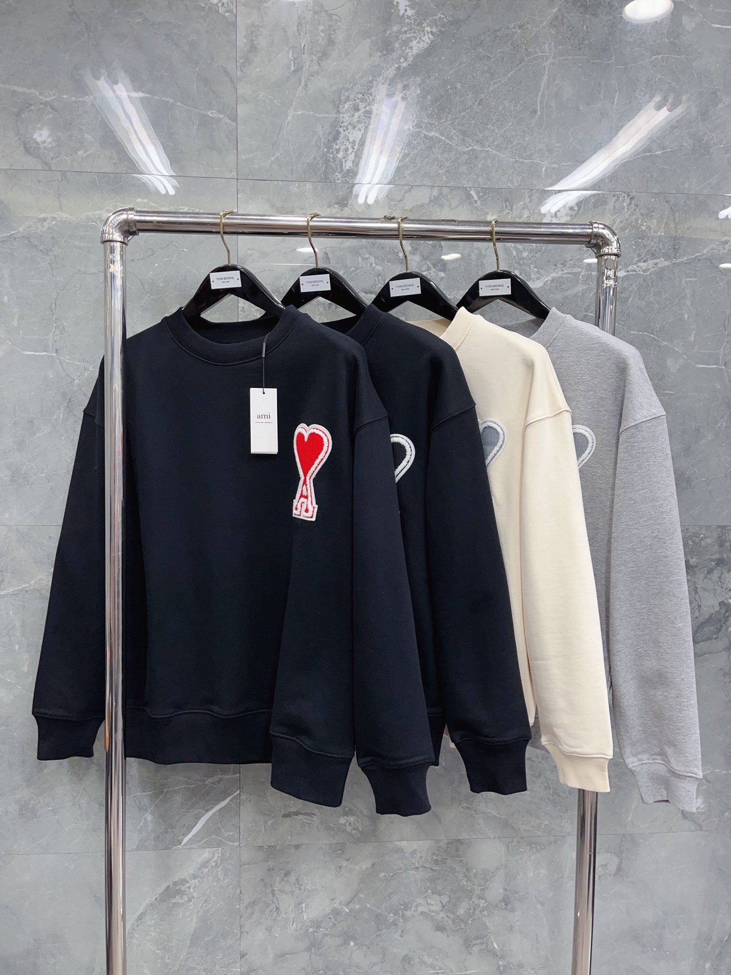 Black, Grey and White Jersey - FashionHype.xyz
