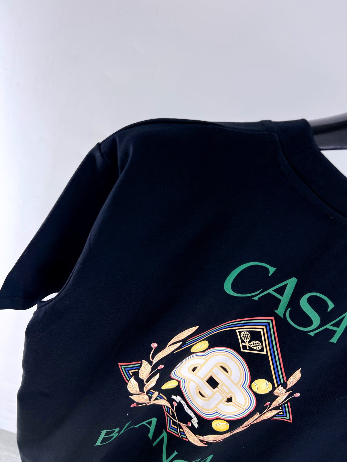 White and Blue T-shirt - FashionHype.xyz