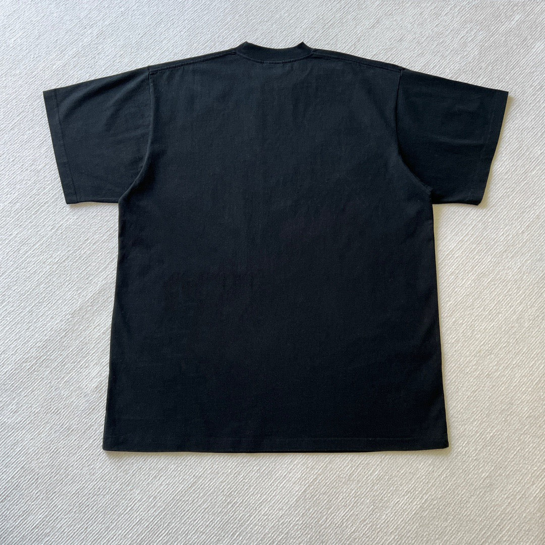 Black T-shirt  - Size M