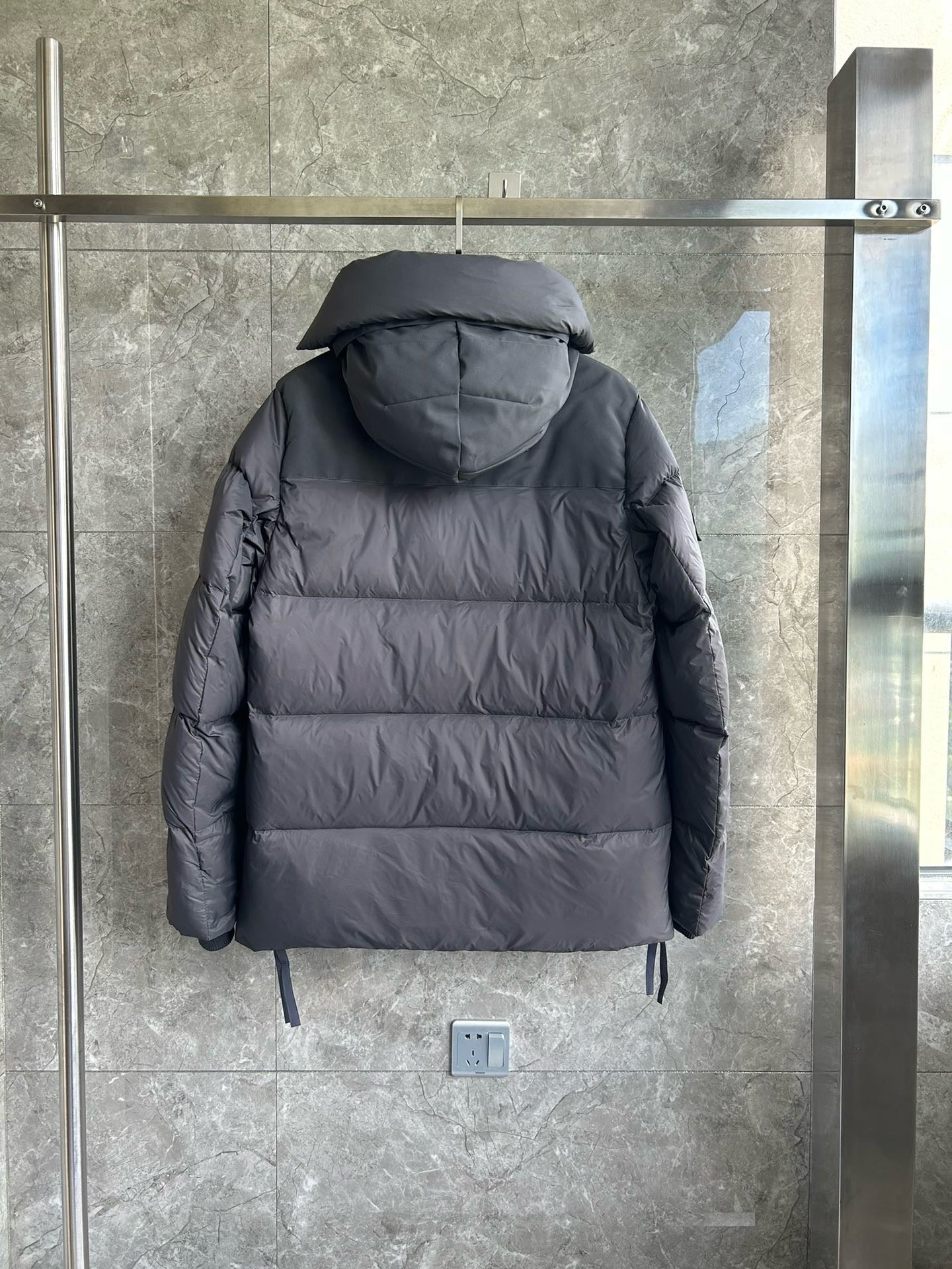 White, Grey and Black Jacket - FashionHype.xyz