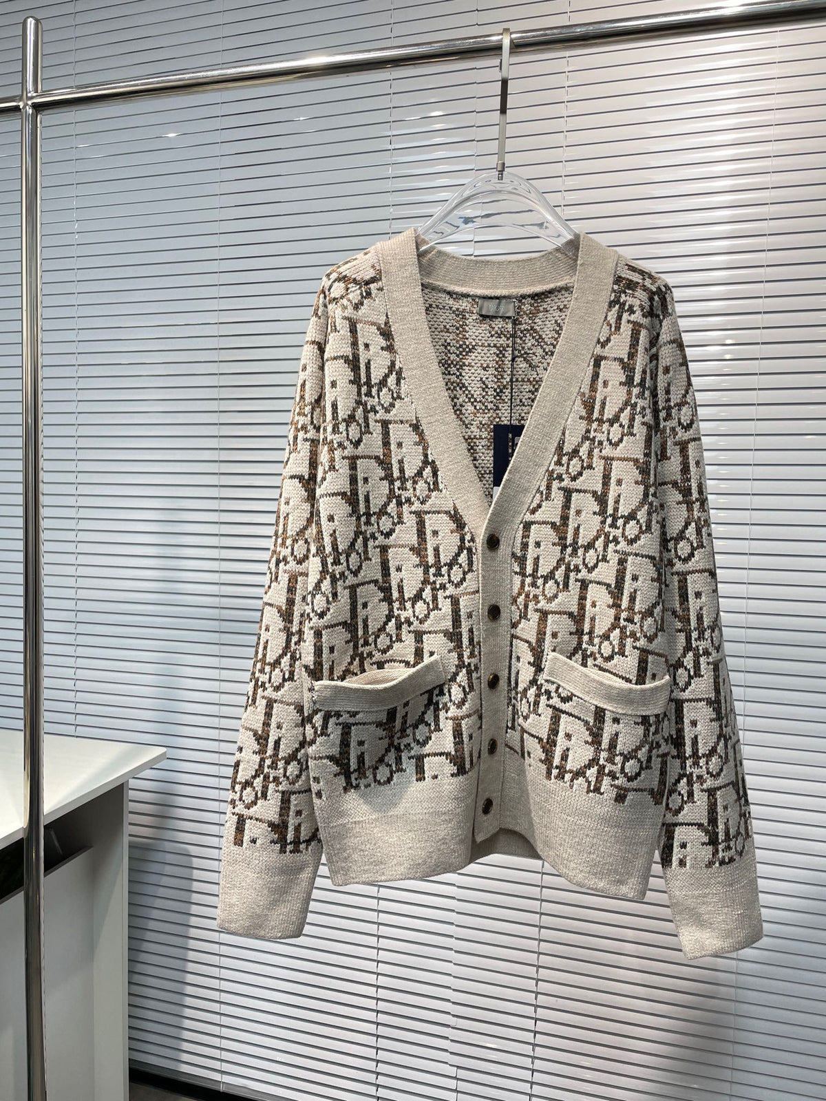 Brown grey Jacket - FashionHype.xyz