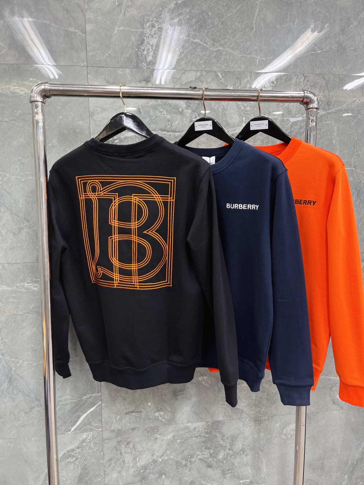 Black, Dark blue and Orange Jersey - FashionHype.xyz