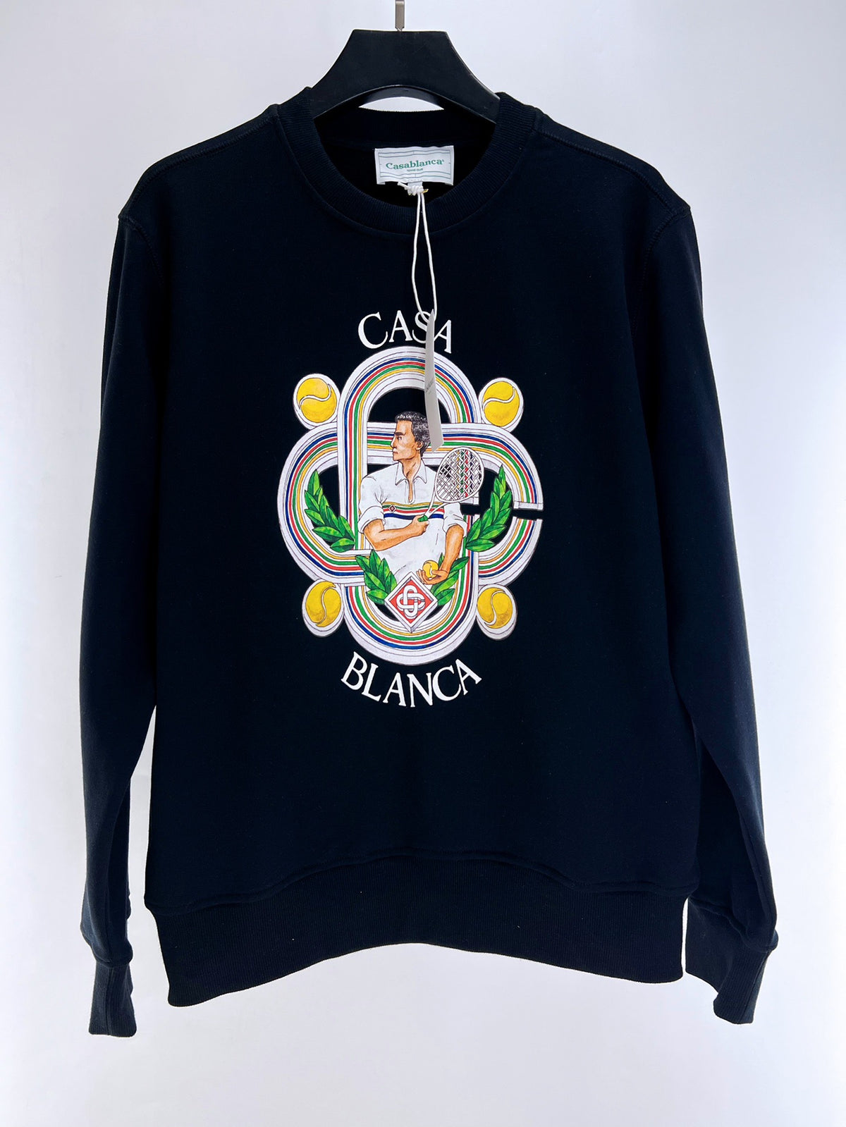 Sudadera en blanco y negro