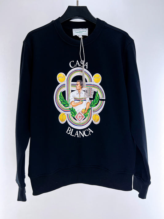 Sudadera en blanco y negro