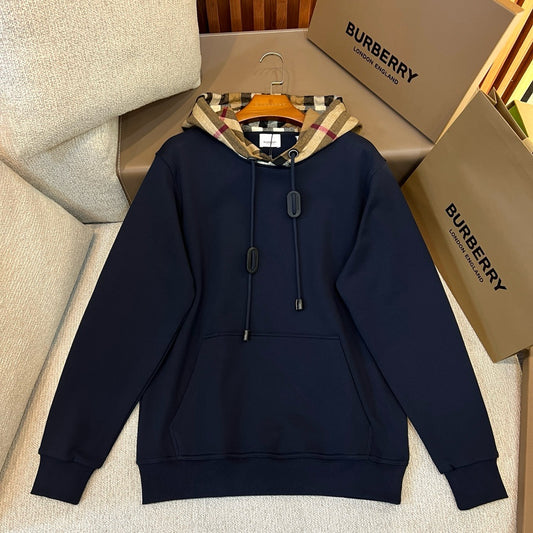 Black, Grey, Blue and Khaki Hoodie - FashionHype.xyz
