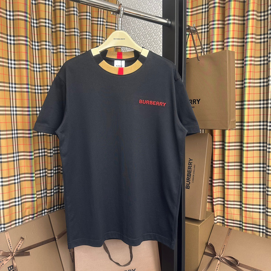 Black,Khaki and White T-shirt - FashionHype.xyz