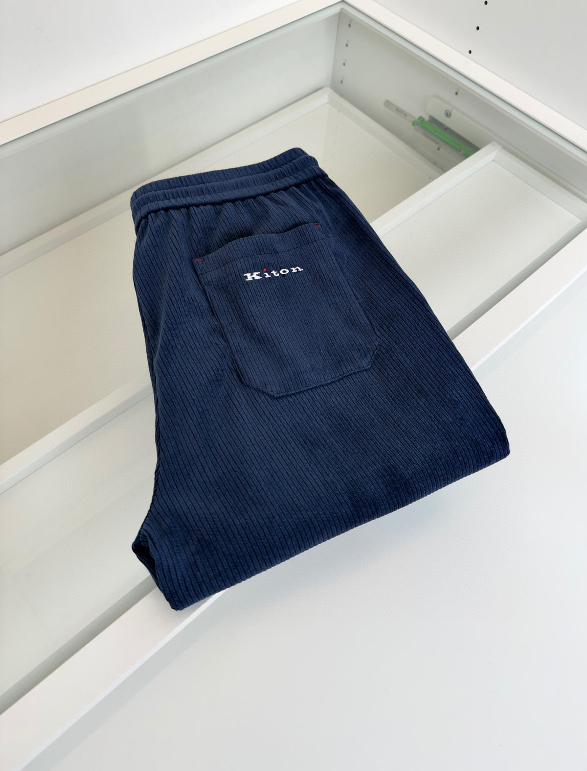 Dark Blue and Black Pant