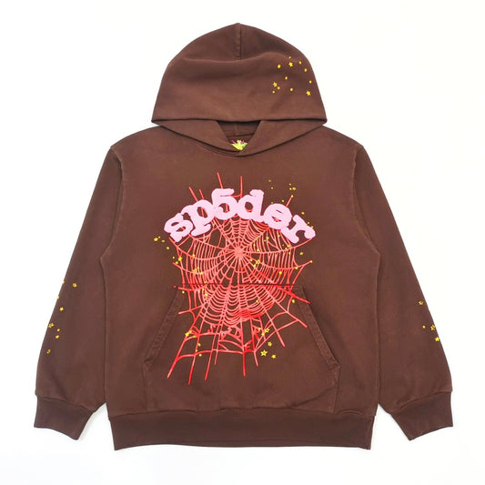 Brauner Kapuzenpullover
