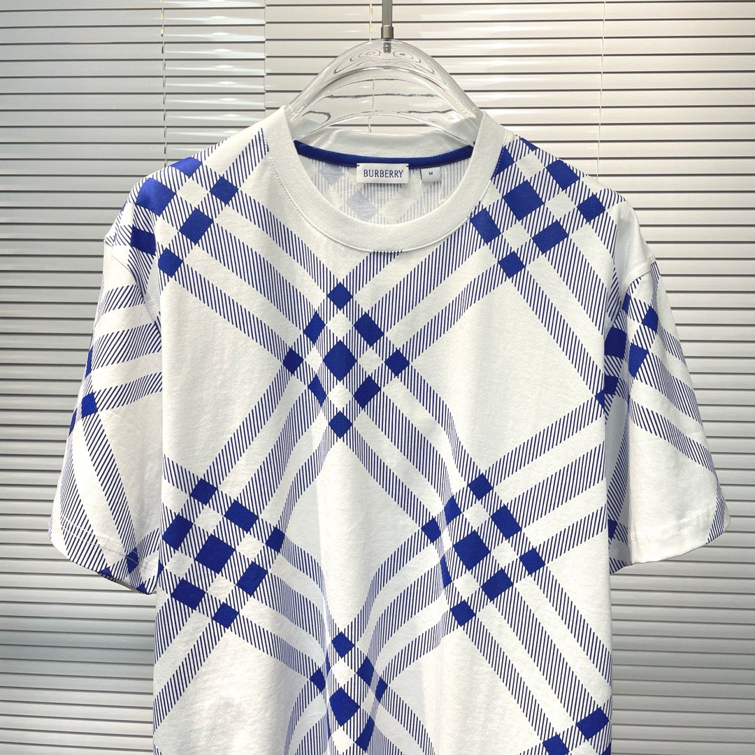 White blue T-shirts - FashionHype.xyz
