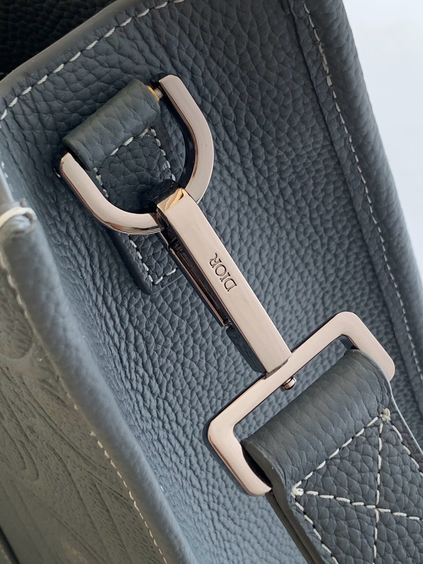 Grey Blue and Black Bag - FashionHype.xyz
