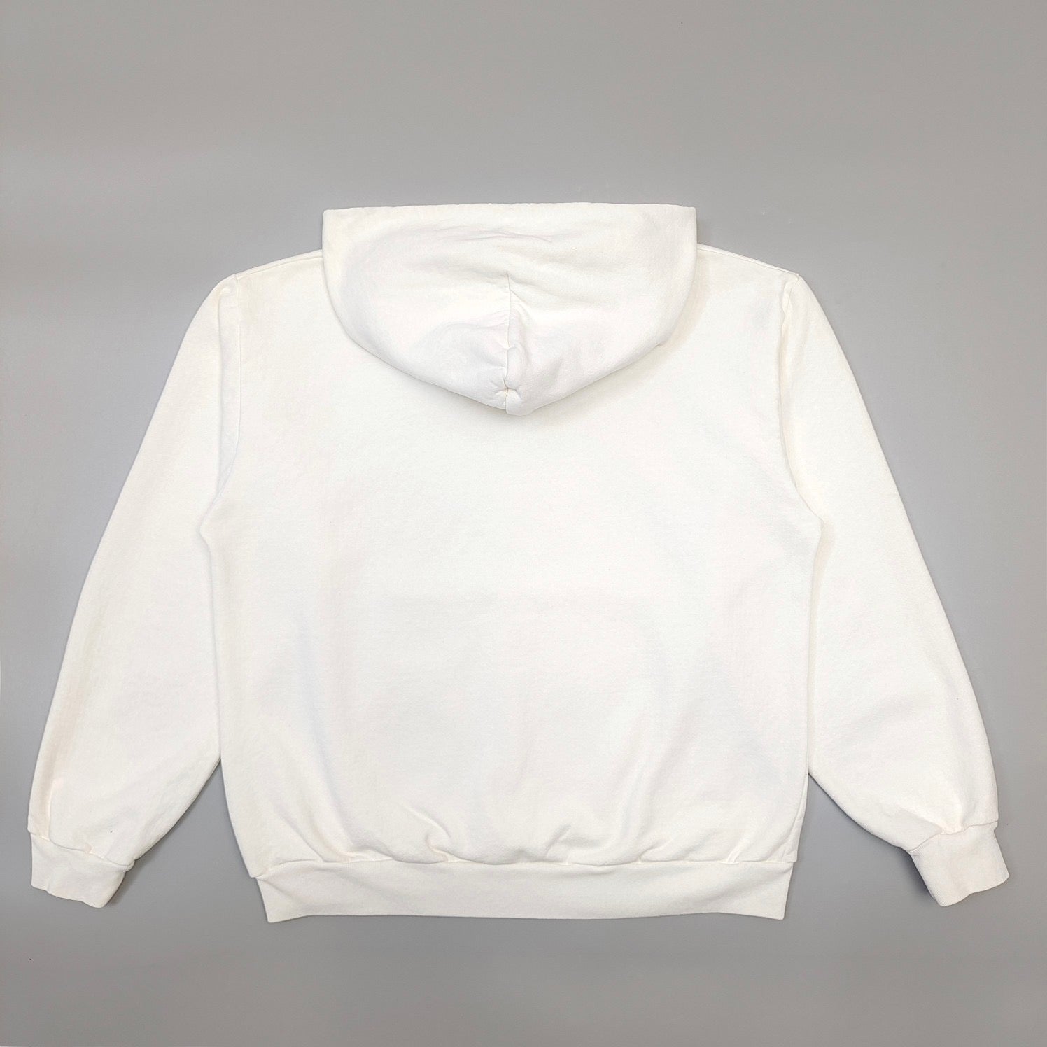 Sudadera con capucha blanca