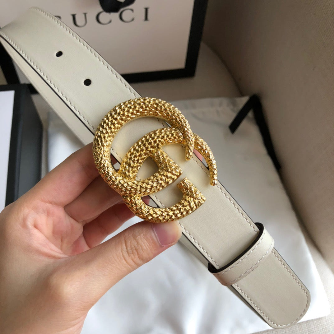 Off White and Brown Belts - FashionHype.xyz