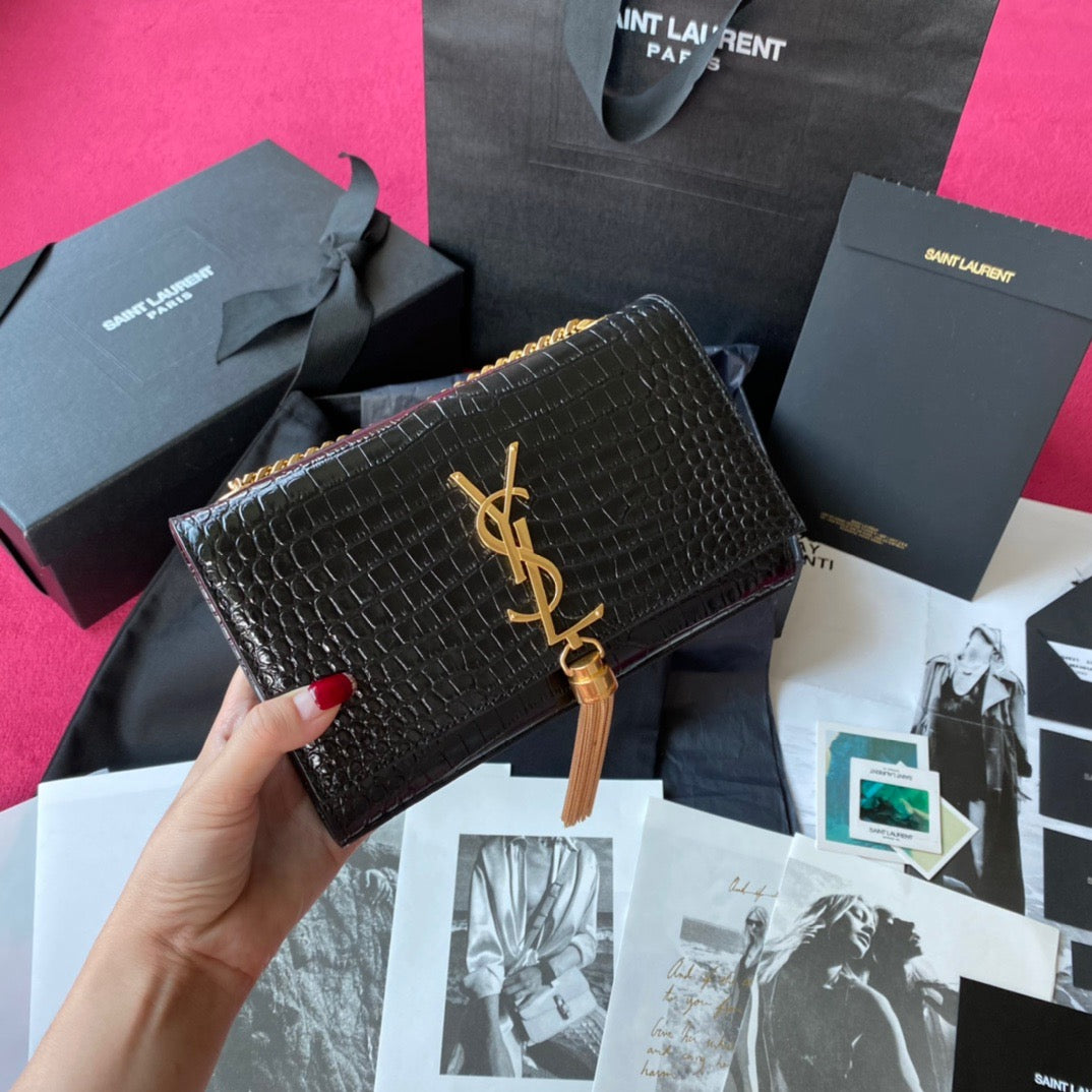 Black and off White Bags