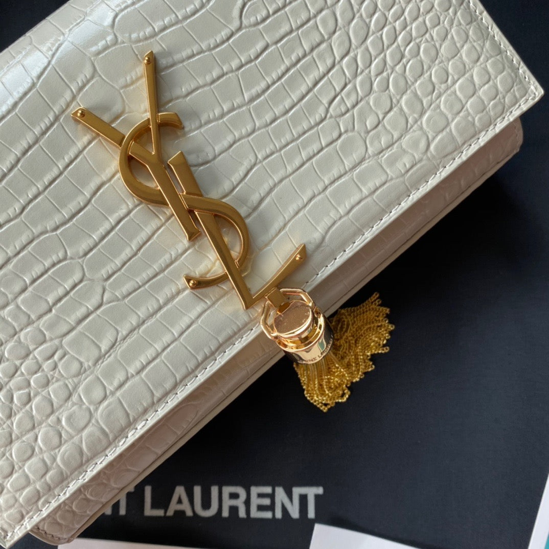 Black and off White Bags