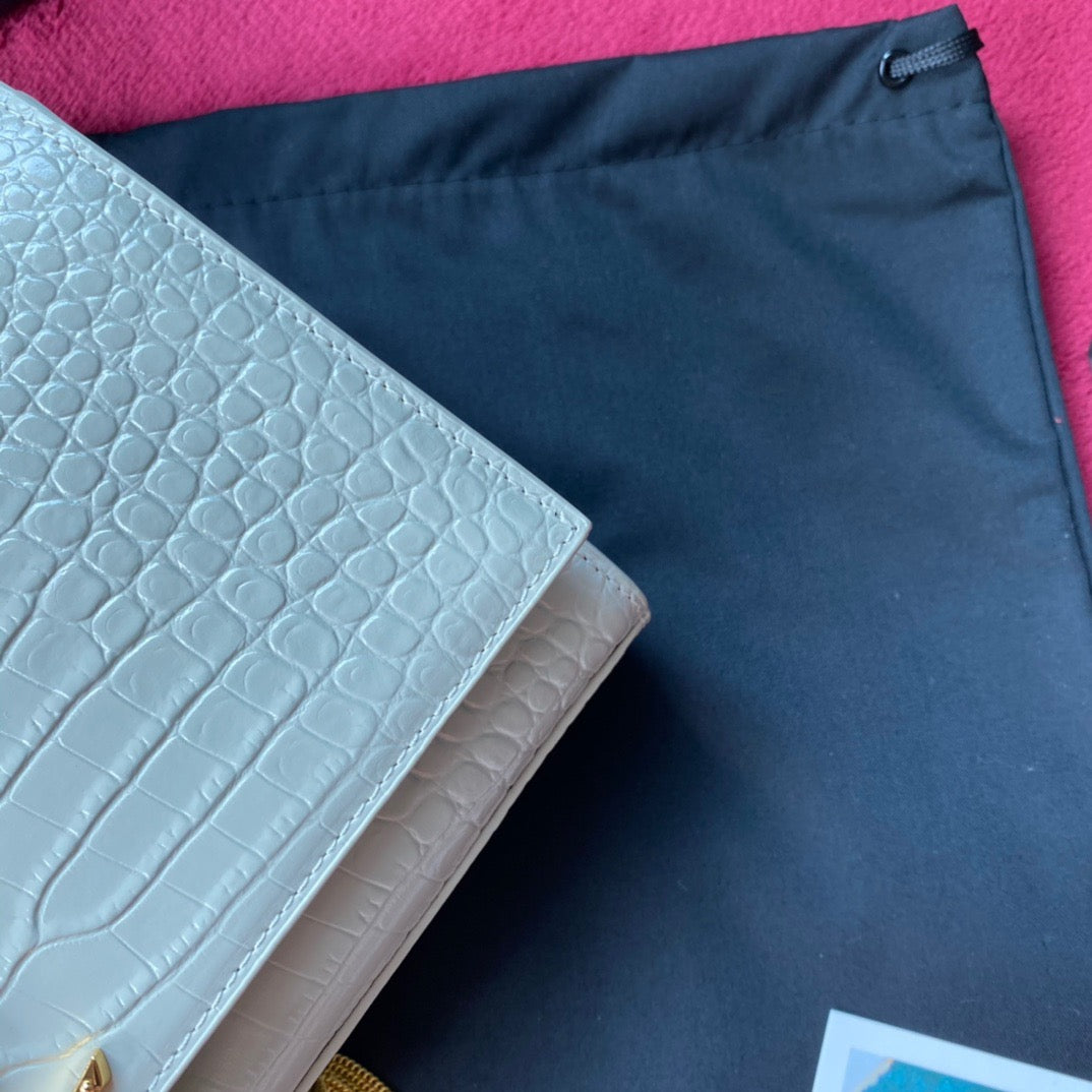 Black and off White Bags