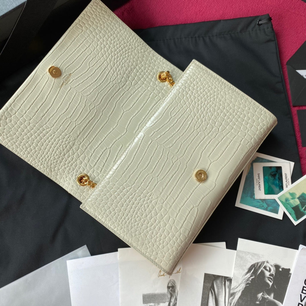 Black and off White Bags