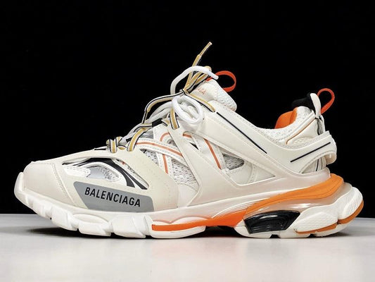 Zapatillas deportivas blanco/naranja - FashionHype.xyz