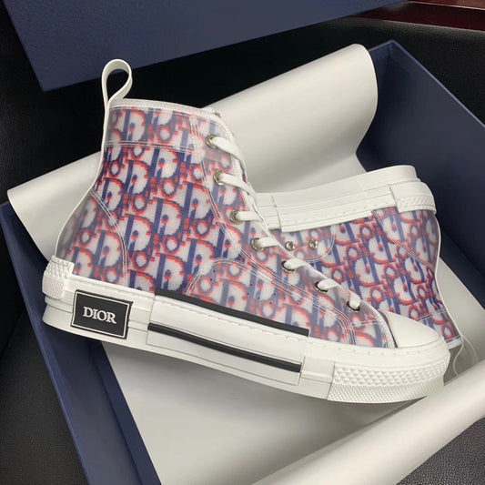 Zapatillas monograma rosa altas - FashionHype.xyz