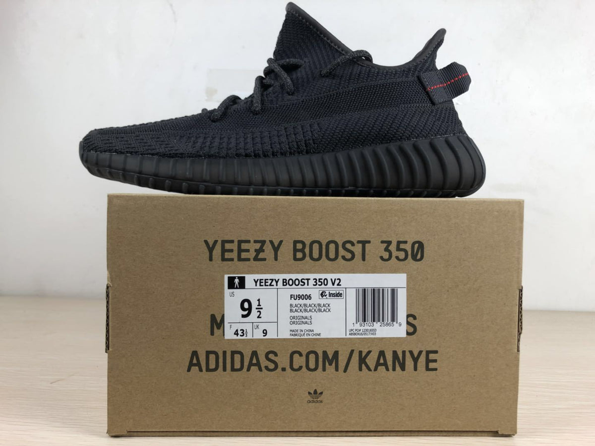 Yeezy 350 V2 Black non-Reflective - FashionHype.xyz